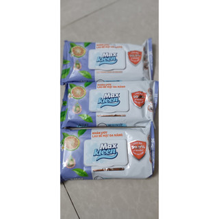 Khăn Ướt Lau Bề Mặt Đa Năng MaxKleen (30 miếng khăn lớn )