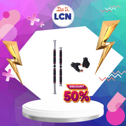 Xà Đơn Gắn Cửa Đa Năng 💎FREESHIP💎 Xà Đơn Treo Tường Tùy Chỉnh Kích Thước Không Cần Bắt Vít