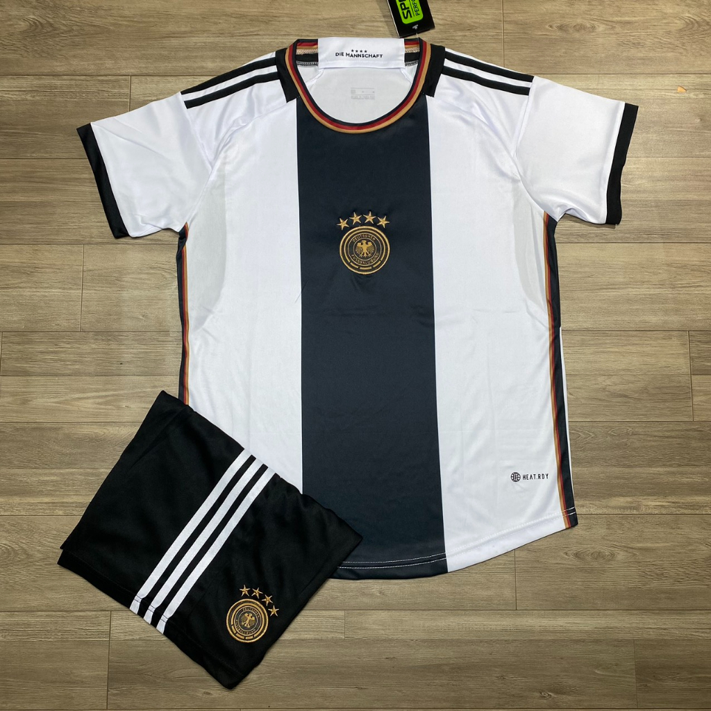 Áo Bóng Đá Đội Tuyển Đức 23/24 - Thun Thái Cao Cấp - Logo Thêu