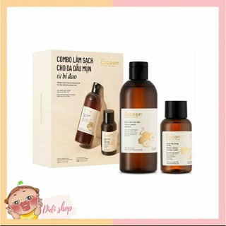 Nước tẩy trang bí đao cocoon 140ml - 500ml dành cho da dầu mụn