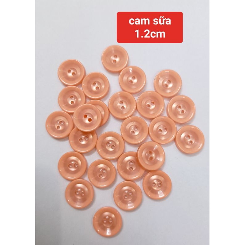 Gói 30 nút áo sơ mi vành bóng đẹp