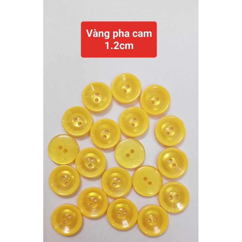 Gói 30 nút áo sơ mi vành bóng đẹp