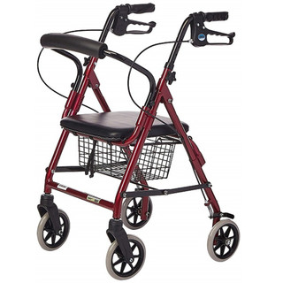 Khung tập đi có ghế ngồi, có tay phanh, có giỏ đựng đồ LUCASS W14
