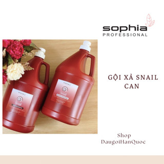 1 Cặp Dầu Gội xả Snail Can Thơm hương nước hoa ( chính hãng Sophia Việt Nam)