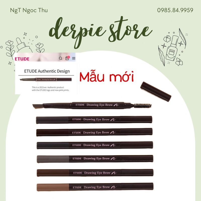 Chì kẻ lông mày 2 đầu tiện lợi Etude House Drawing Eye Brow