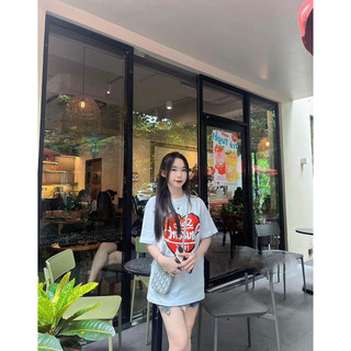 Áo phông tim hai màu coton nam nữ