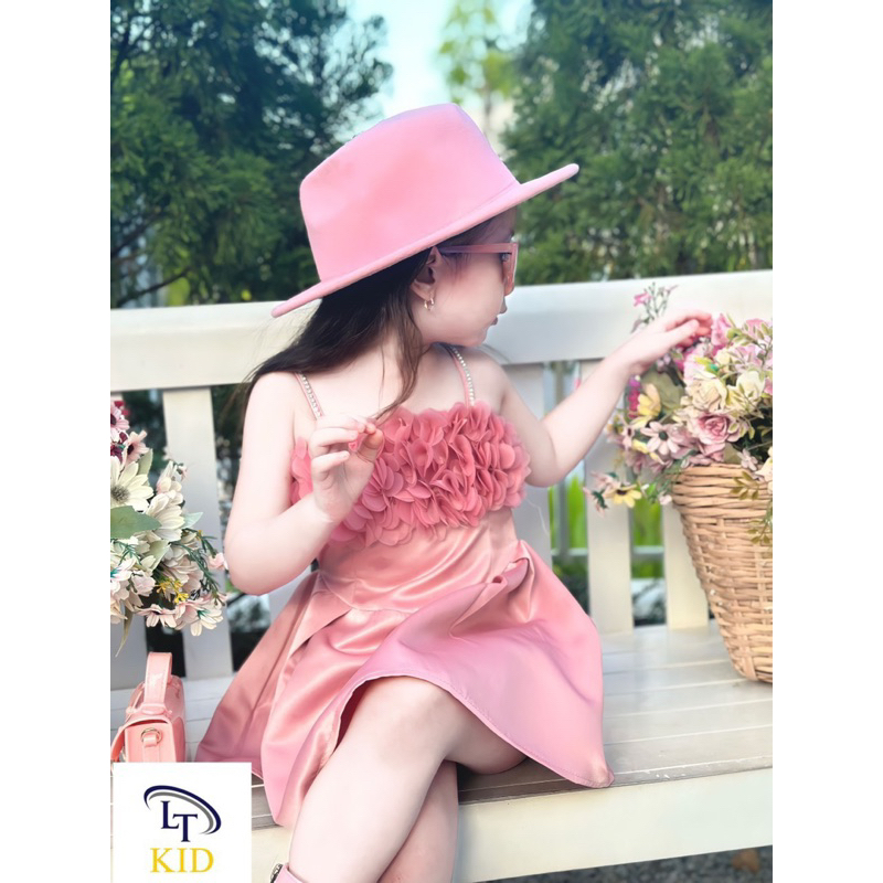 Váy tiểu thư cho bé gái