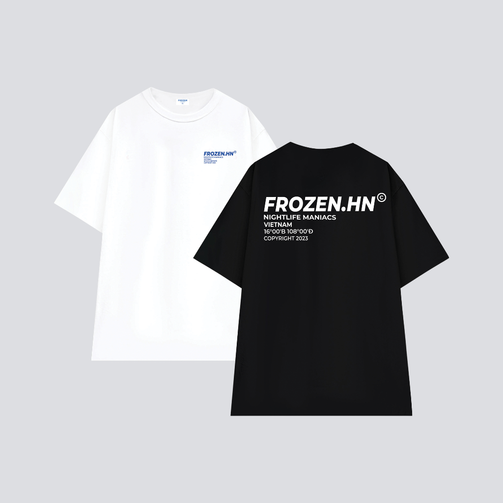 Áo Thun Nam Nữ Local Brand Frozen/ Night life