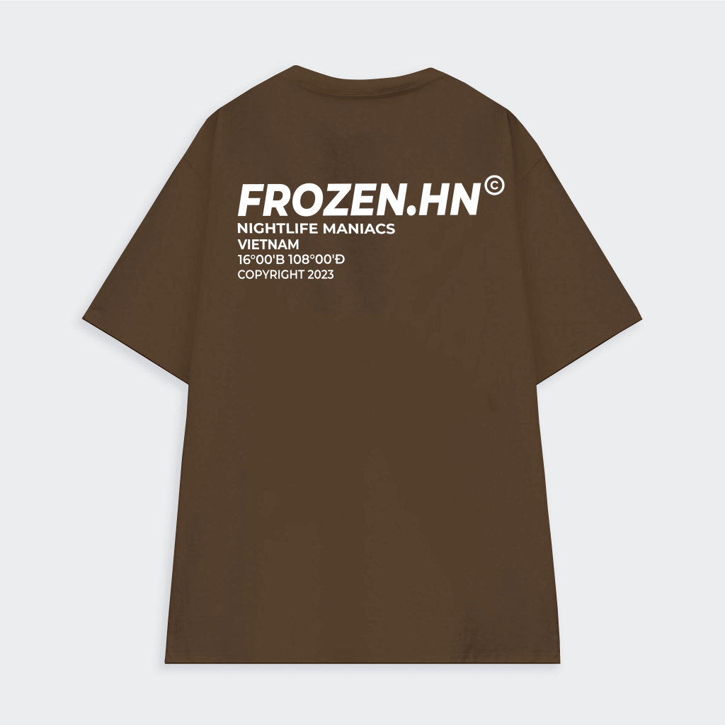 Áo Thun Nam Nữ Local Brand Frozen/ Night life