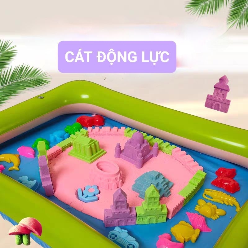 Đồ chơi cho bé cát động lực giúp bé phát triển trí sáng tạo - Đồ chơi cho trẻ NS Kids