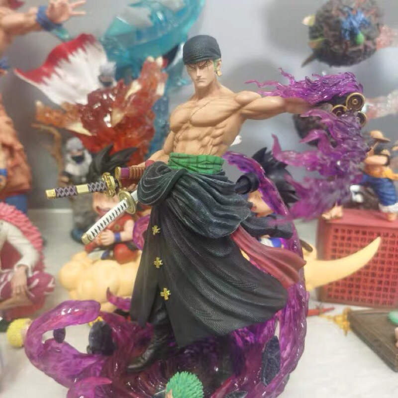 Mô hình Onepiece Zoro Enma bọc haki 30 cm