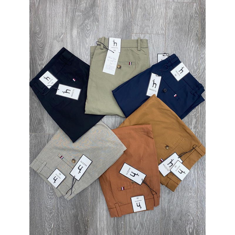 Quần linen Hazzys nhiều màu
