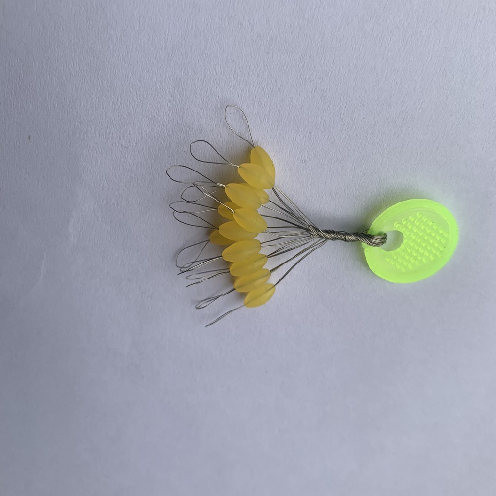 Hạt chặn phao câu cá chất liệu cao su - Hàng Chuẩn