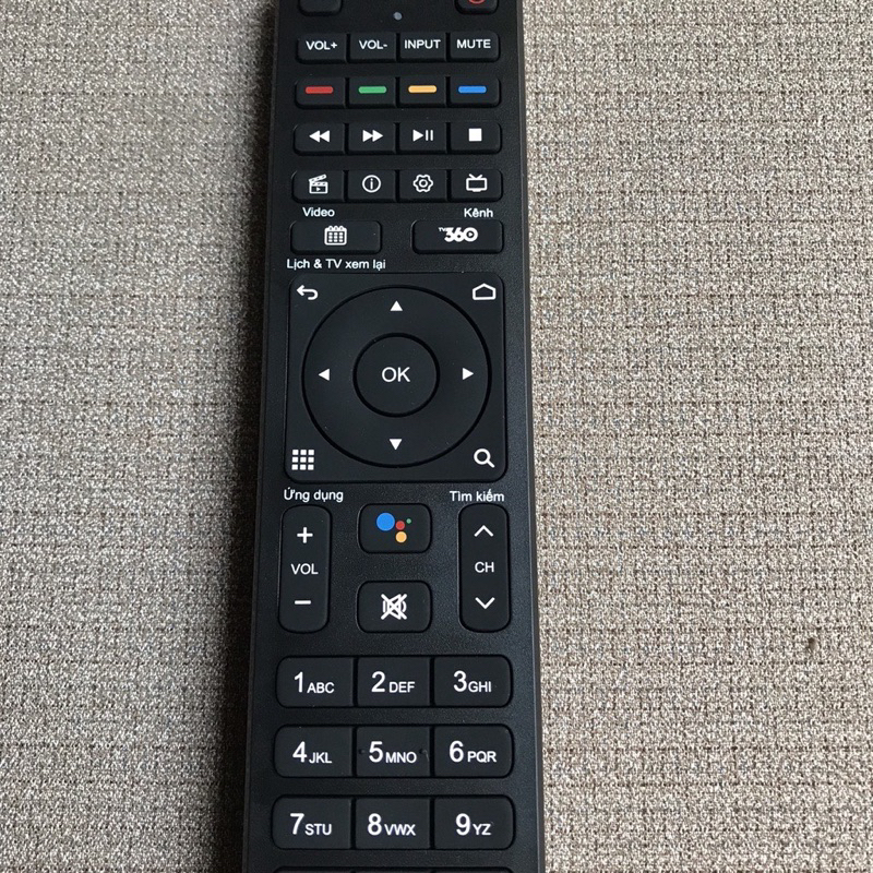 Điều Khiển Viettel TV360 Có Giọng Nói Chính Hãng-Remote Đầu Thu Viettel TV360