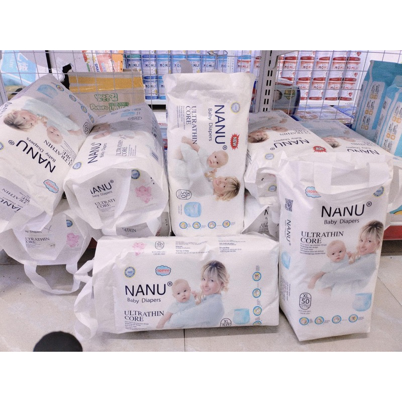 Bỉm Nanu/Hako/Love Max M50/L50/Xl50/Xxl50/xxxl60