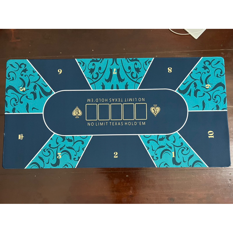 Thảm Poker cao su mặt nỉ chuyên nghiệp siêu bền size 60x120cm
