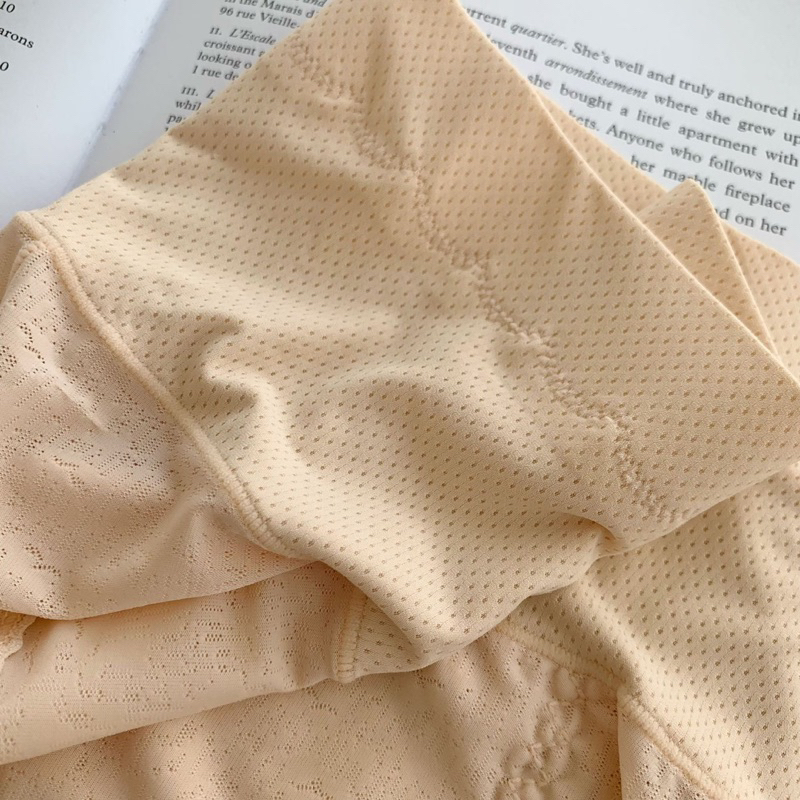 Quần lót nữ thun điều hòa cạp cao phối ren HA82 không viền gen bụng nâng mông