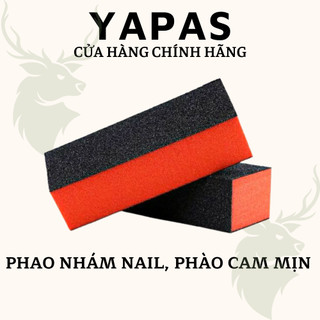 Phào nhám móng tay Yapas, phao cam vuông dũa nail 3 mặt nhám 1 mặt mịn