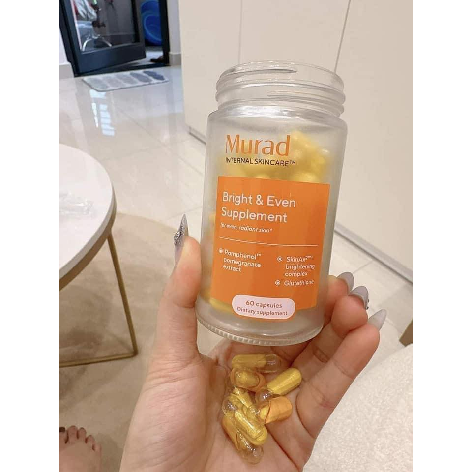 MURAD -  Viên Uống Chống Nắng Sáng Da Murad Bright & Even Supplement 60 Viên