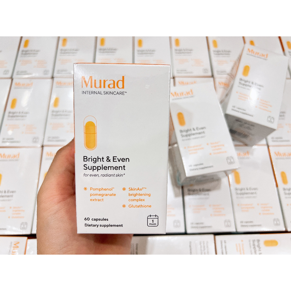 MURAD -  Viên Uống Chống Nắng Sáng Da Murad Bright & Even Supplement 60 Viên