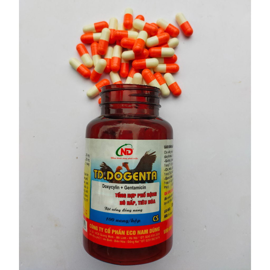 TD.Dogenta KS tổng hợp phổ rộng Chuyên dùng cho gà chọi, chó, mèo, dúi, chồn, trăn, rắn