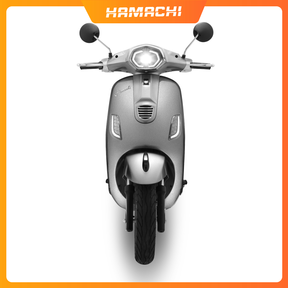 Xe Máy Điện HAMACHI S Màu Trắng Thiết Kế Sang Trọng Hiện Đại