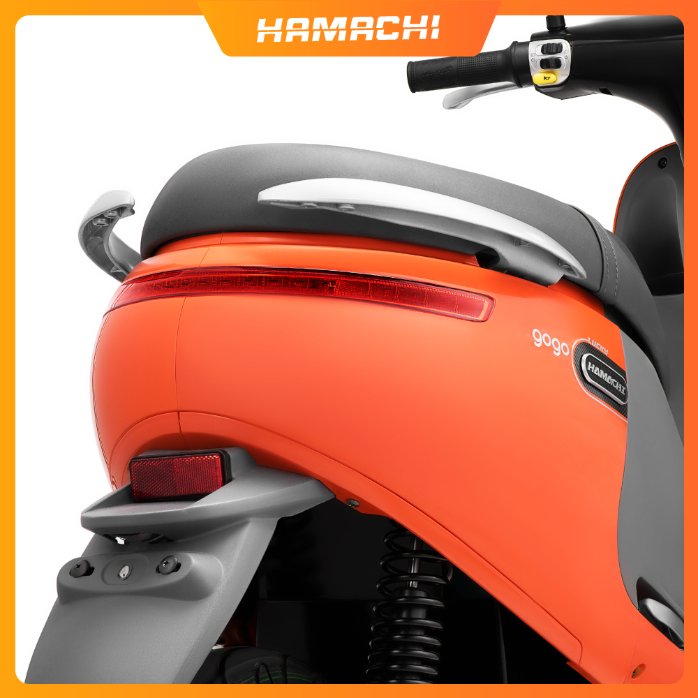 Xe máy điện HAMACHI GOGO Xám thiết kế năng động trẻ trung