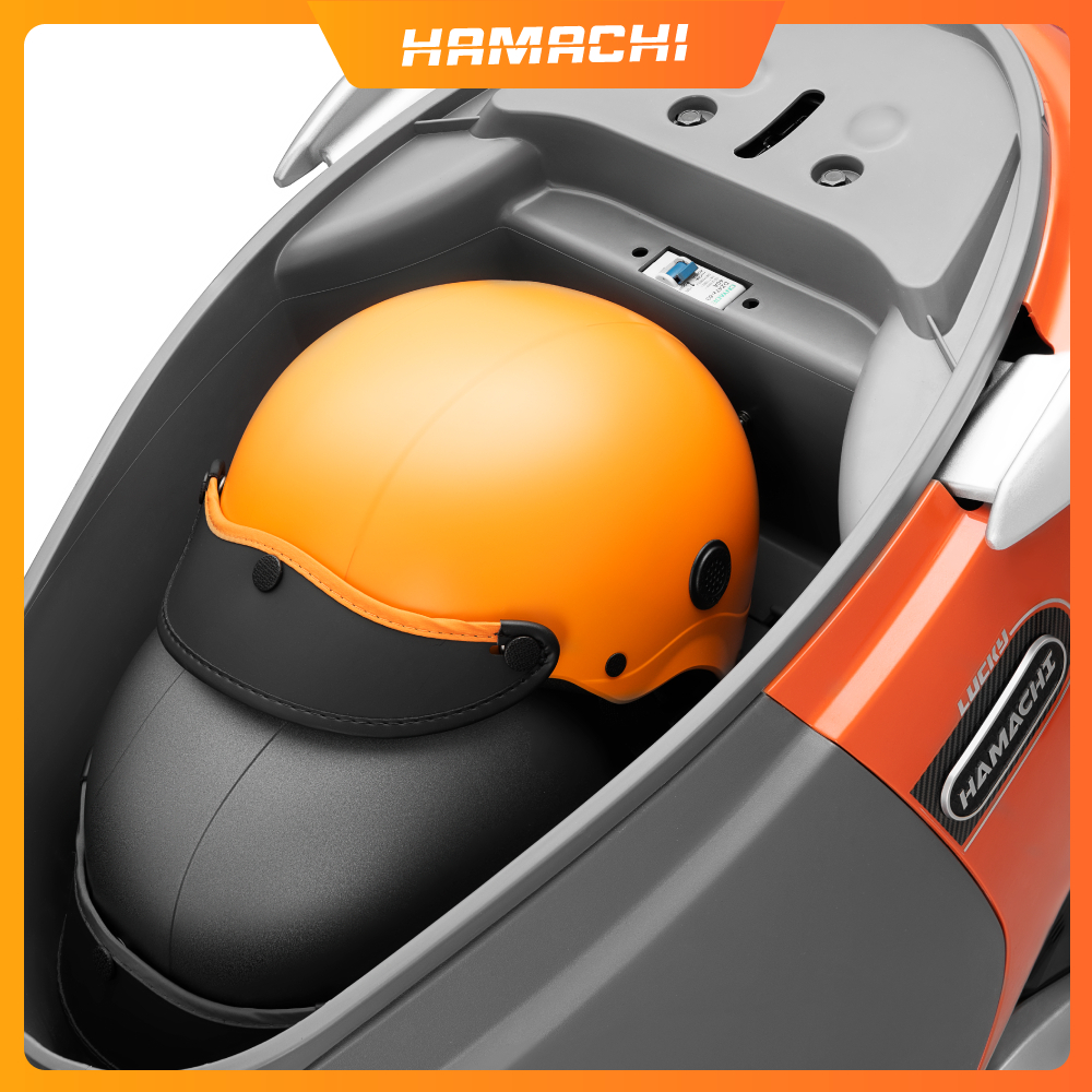 Xe máy điện HAMICHI GOGO Trắng trẻ trung sang trọng hiệu năng vượt trội