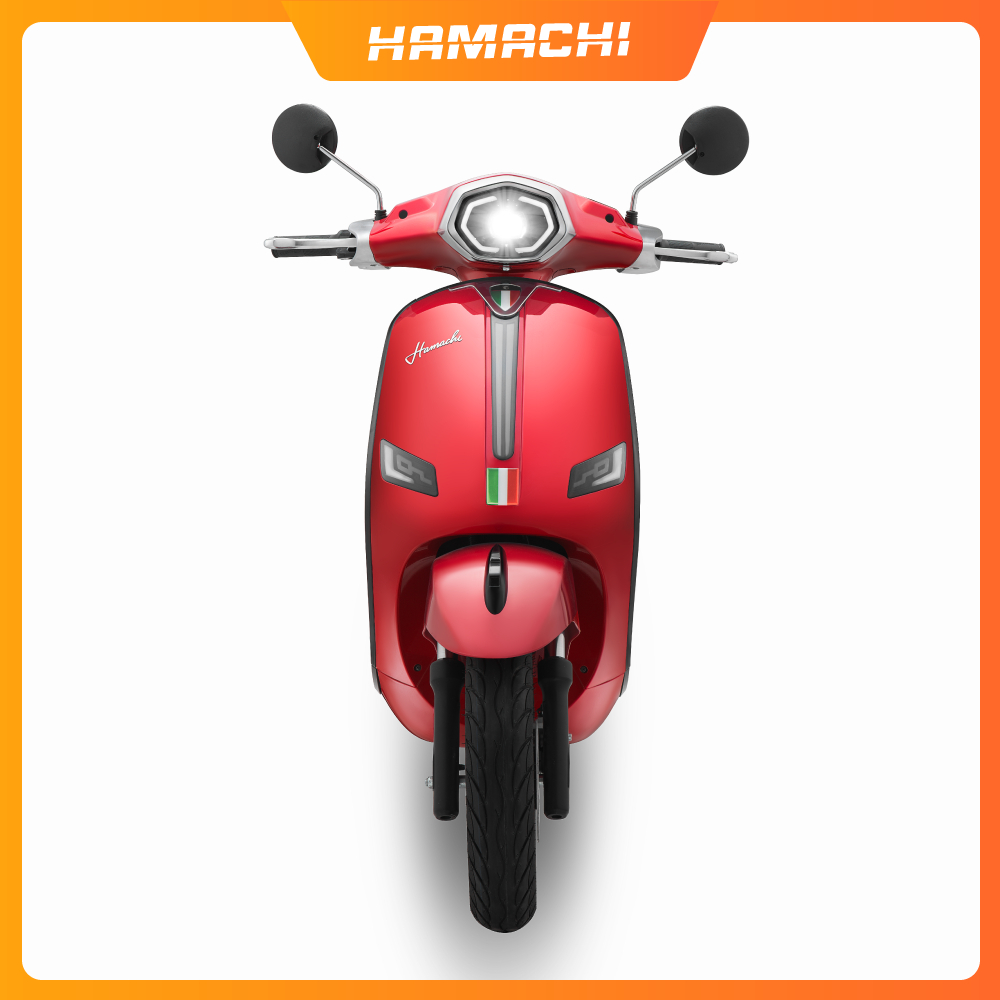Xe điện HAMACHI LX Trắng Thiết Kế Trẻ Trung Thanh Lịch Thân Thiện Với Môi Trường