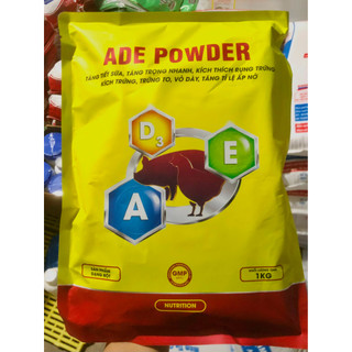 Thú y, 1 gói ade powder bổ sung vitamin a, d, e cho chó, mèo, trâu, bò, lợn, gà, vịt