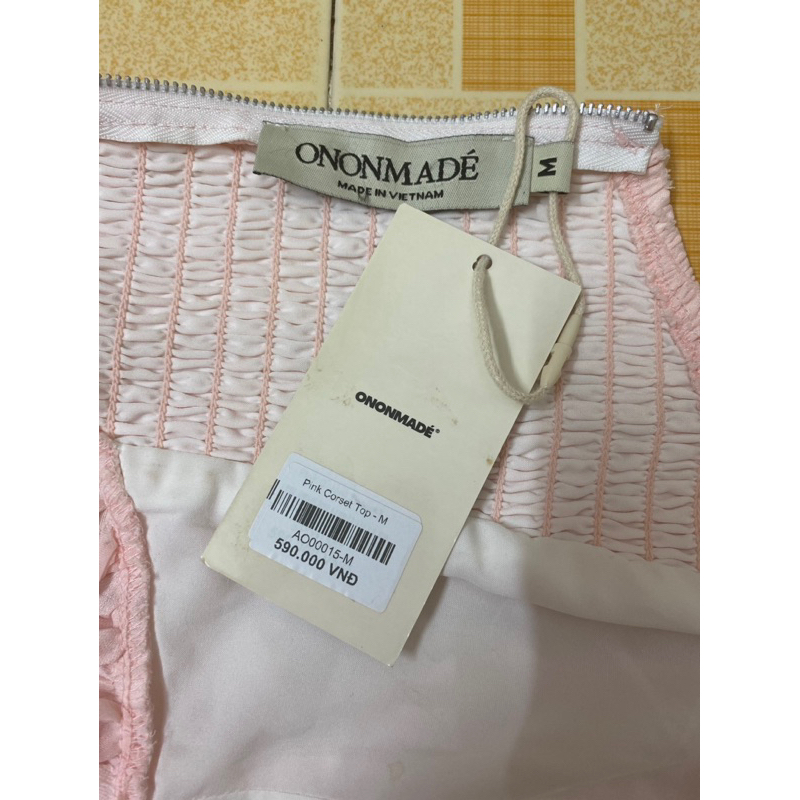 Áo 2 dây Ononmade size M
