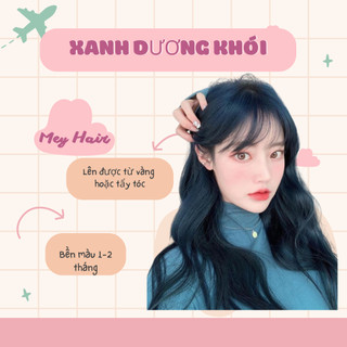 Thuốc nhuộm tóc Xanh Dương Đen khói