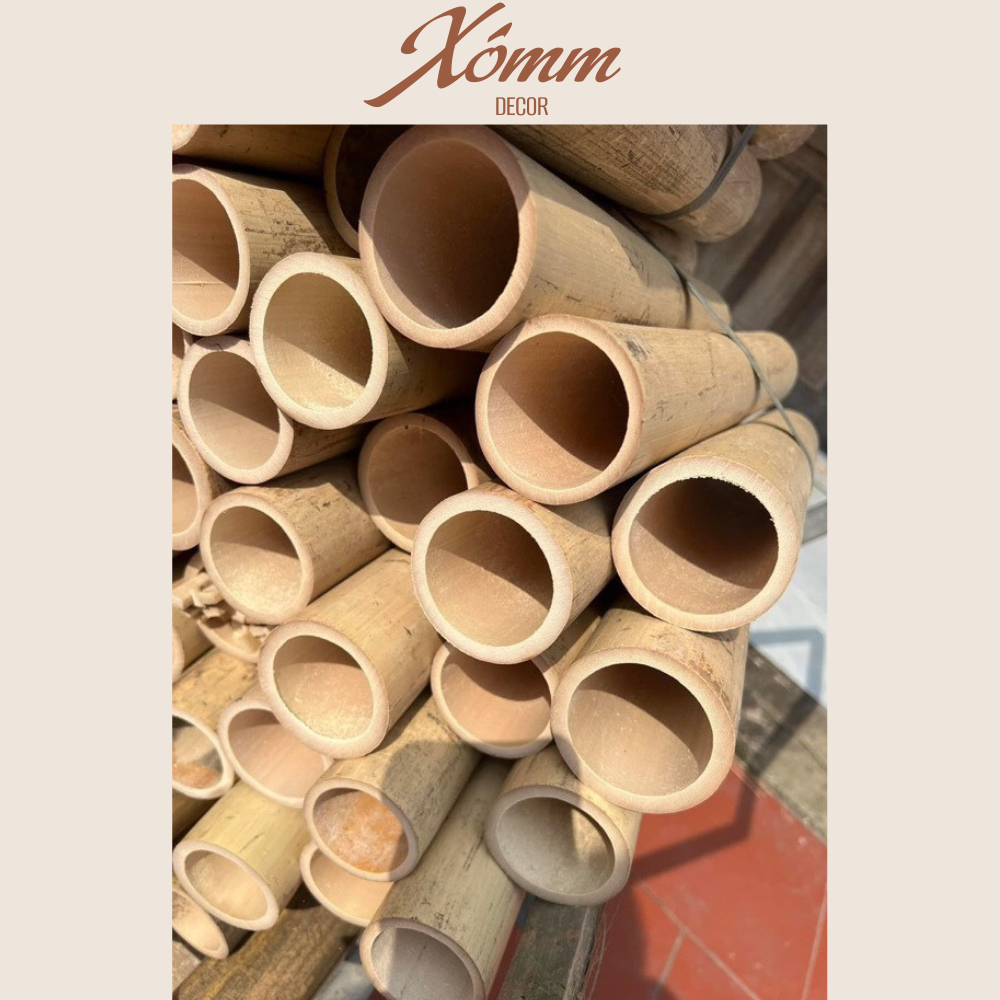Ống tre trúc tự nhiên làm lồng chim, khuyên chim, nan, đồ thủ công, ống trúc già