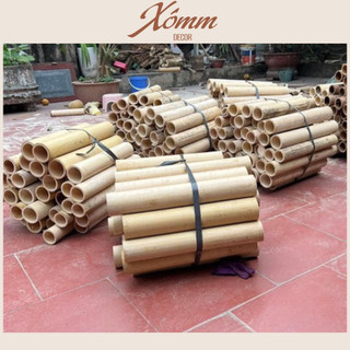 Ống tre trúc tự nhiên làm lồng chim, khuyên chim, nan, đồ thủ công, ống trúc già