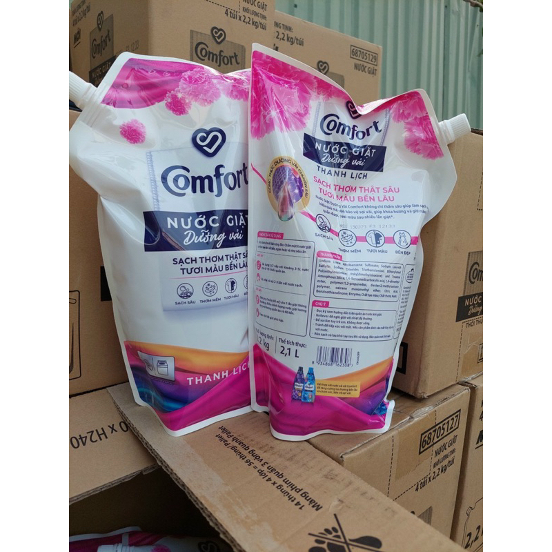 Nước giặt comfor dưỡng vải 2.2 Kg