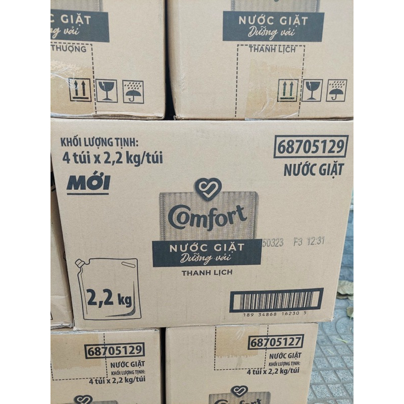 Nước giặt comfor dưỡng vải 2.2 Kg