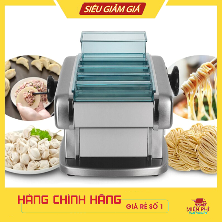 Máy càn mỳ, cắt mì sợi làm bánh canh 3 lưỡi dao chạy điện