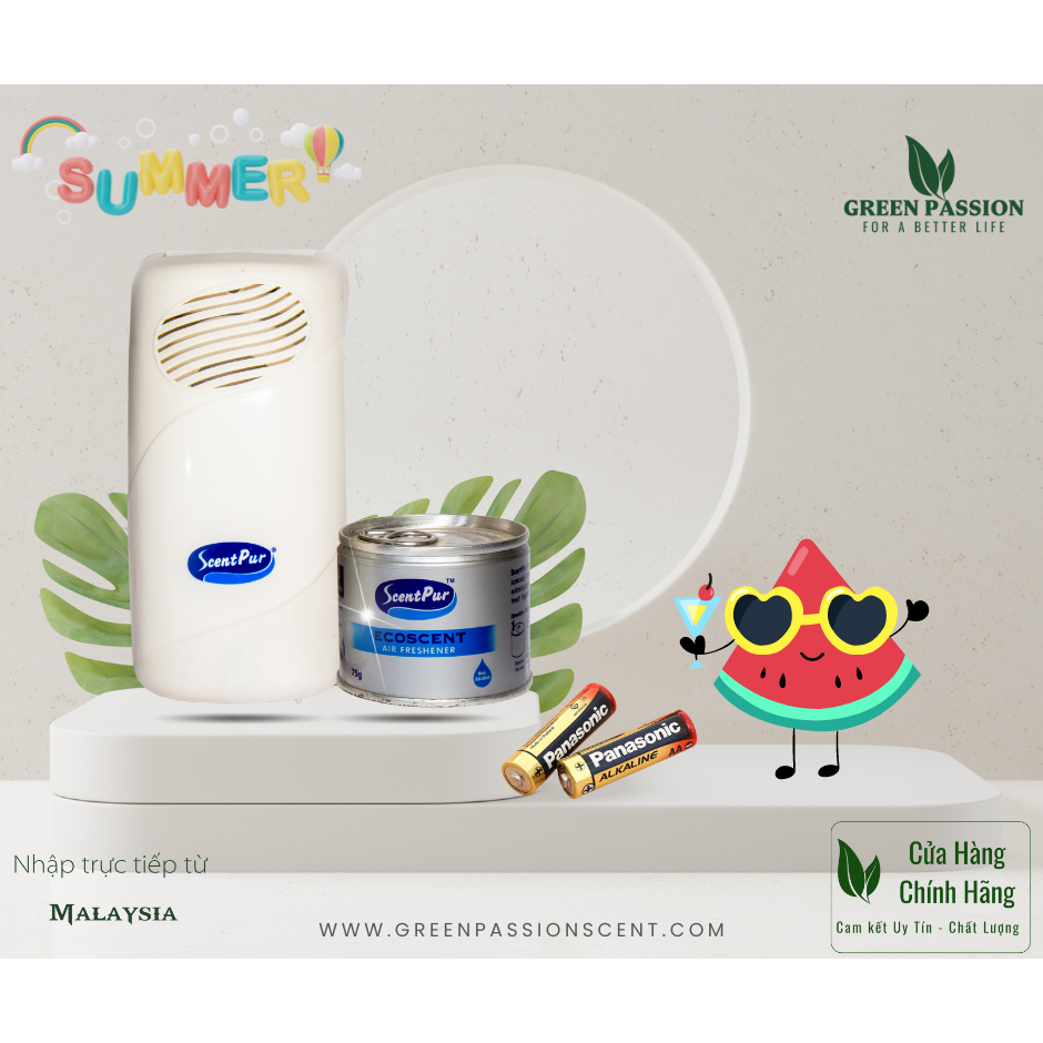 Máy tạo mùi dạng cánh quạt ScentPur + Hộp nước hoa ScentPur