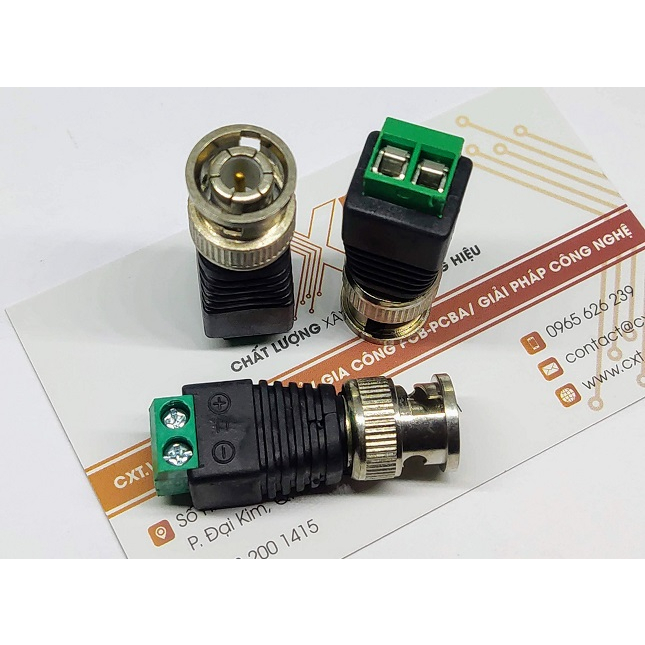 Đầu BNC Đực không hàn Q9