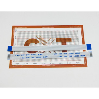 Cáp ffc 1.0mm cùng hướng 10cm