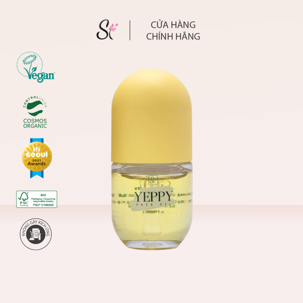 Dầu Dưỡng Ẩm Si yeppy Face Oil 8 ml | 0.27 fl. oz | BigBuy360 - bigbuy360.vn