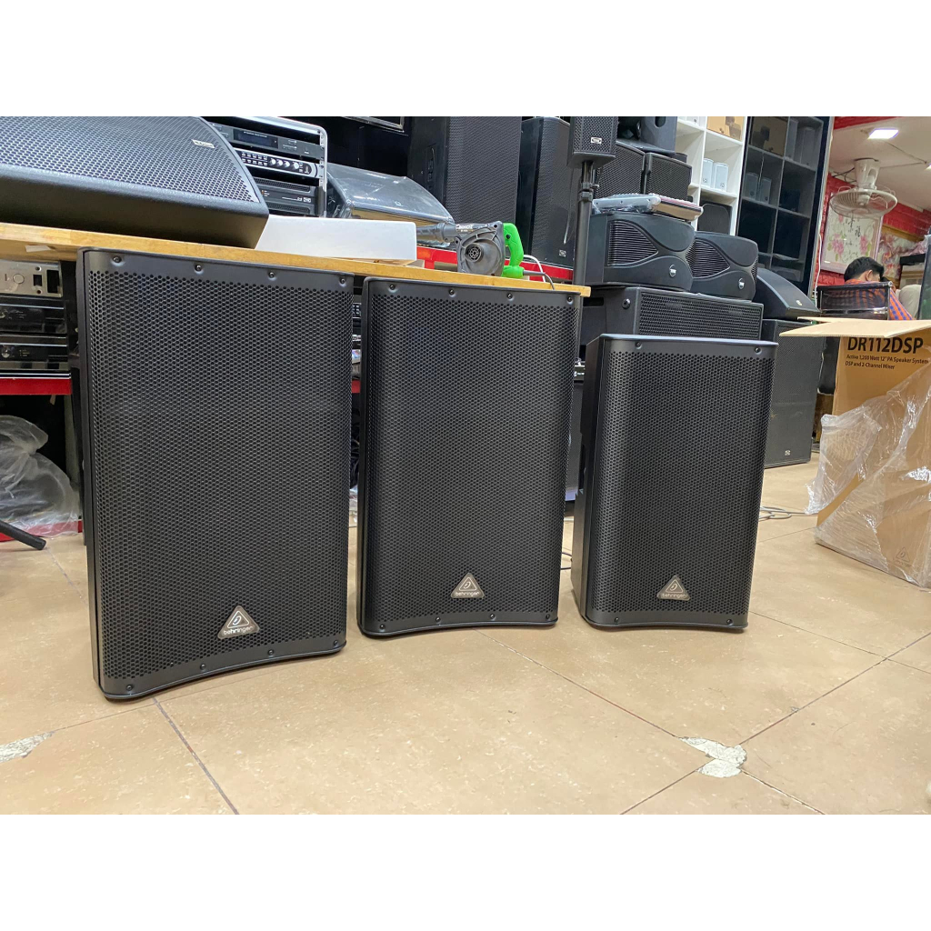 LOA ACTIVE BEHRINGER DR112DSP - BASS 30 - CÔNG SUẤT 1200W MẠCH CLASS D - GIÁ BÁN 1 LOA