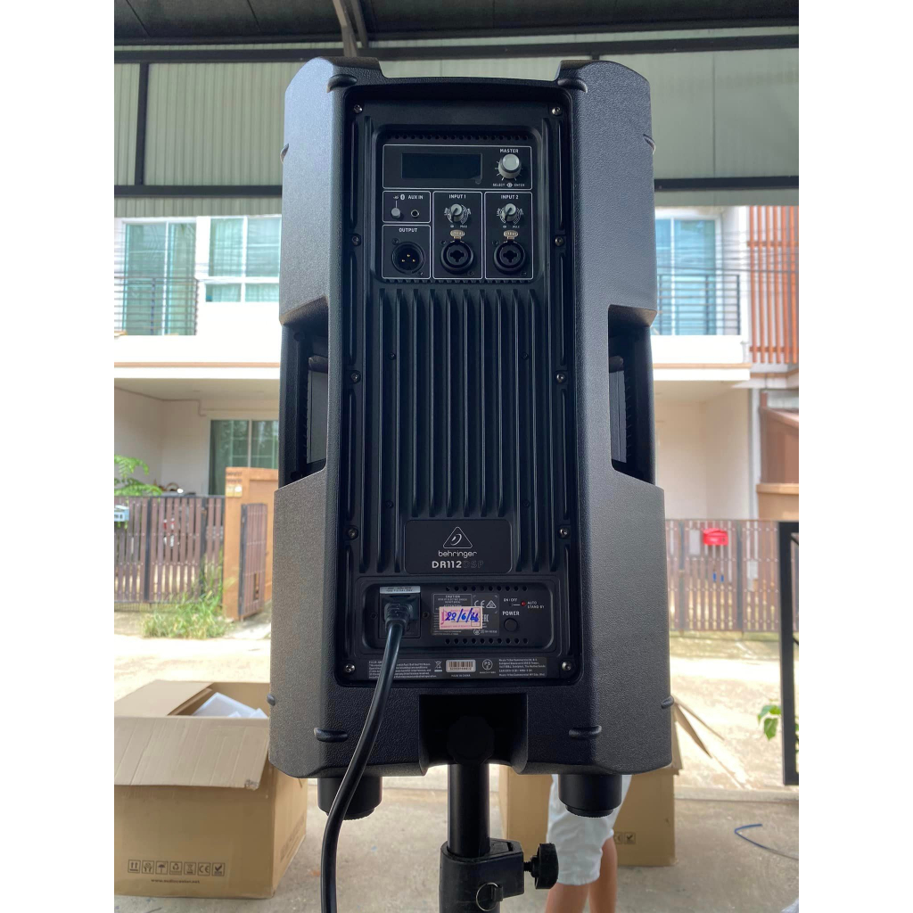 LOA ACTIVE BEHRINGER DR112DSP - BASS 30 - CÔNG SUẤT 1200W MẠCH CLASS D - GIÁ BÁN 1 LOA