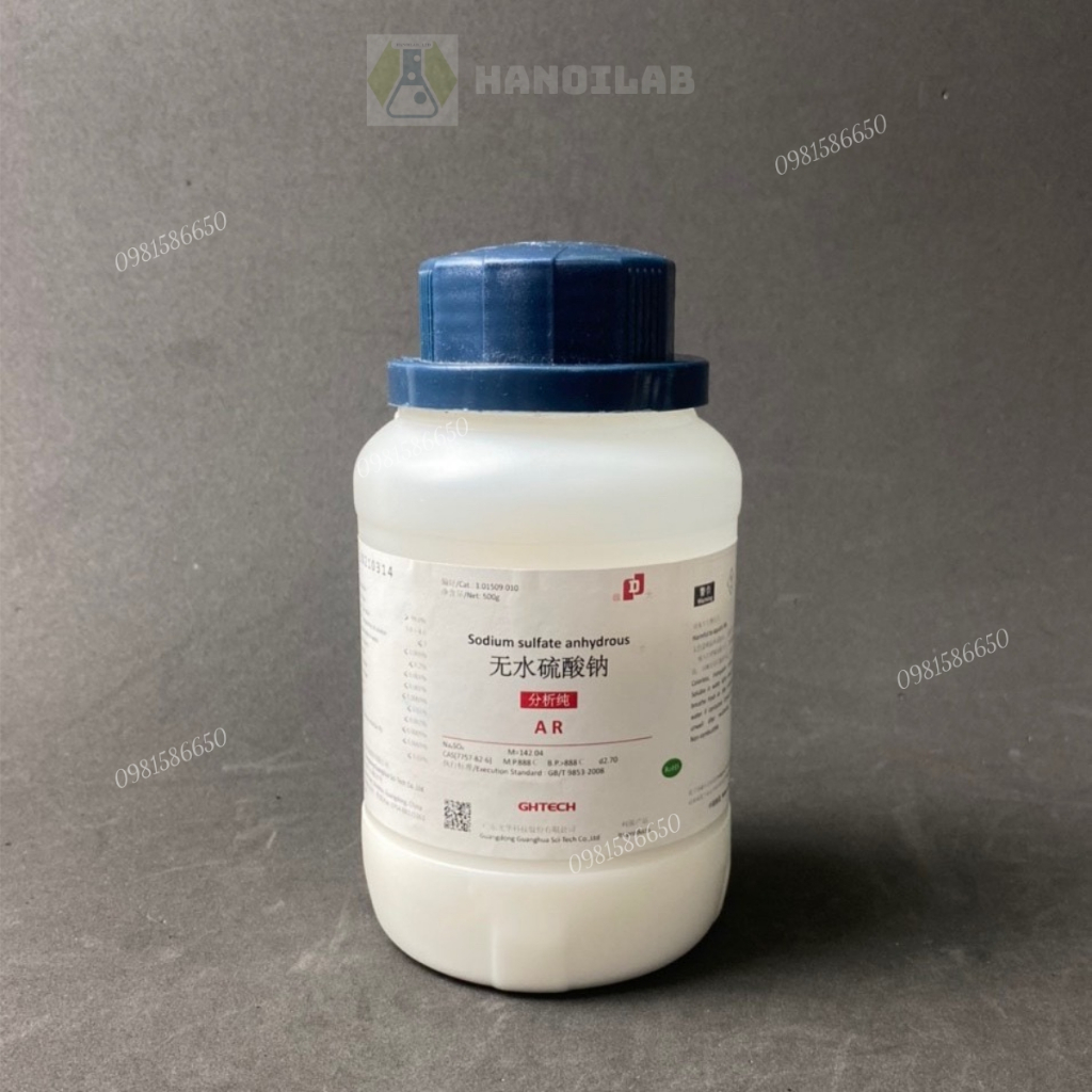 Hóa chất Sodium Sulfate Anhydrous Na2SO4, JHD - LABHN