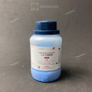 Hóa chất đồng sulfate,copper sulfate pentahydrate cuso4.5h2o, xử lý rong rêu tảo, làm tinh thể 500g jhd - labhn