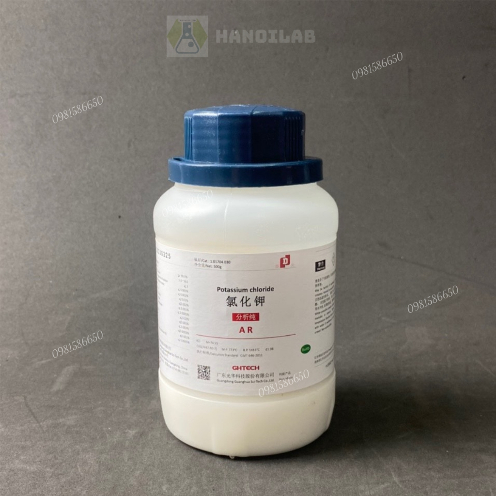 Hóa chất Potassium chloride, KCL, JHD - LABHN