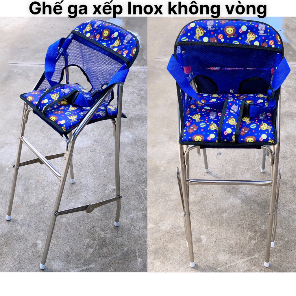 Ghế ga xếp không vòng cho bé 1 đến 5 tuổi , GHẾ GA XẾP GẤP GỌN