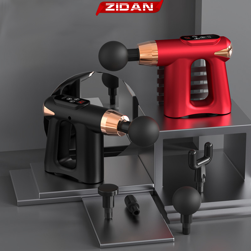 Máy massage cầm tay đấm lưng có chức năng xung điện đi kèm miếng dán cao cấp ZiDan