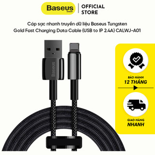 Cáp sạc nhanh truyền dữ liệu Baseus Tungsten Gold Fast Charging Data Cable CALWJ-A01