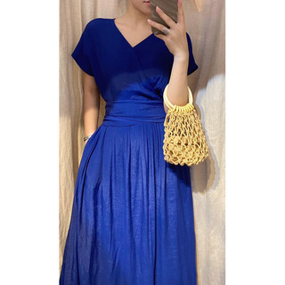 Hannah dress - đầm midi cánh dơi e36